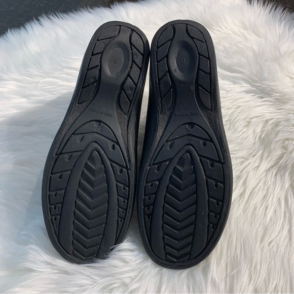 Ankle Rain Boots Glossy Black 8 - Picture 3 of 11